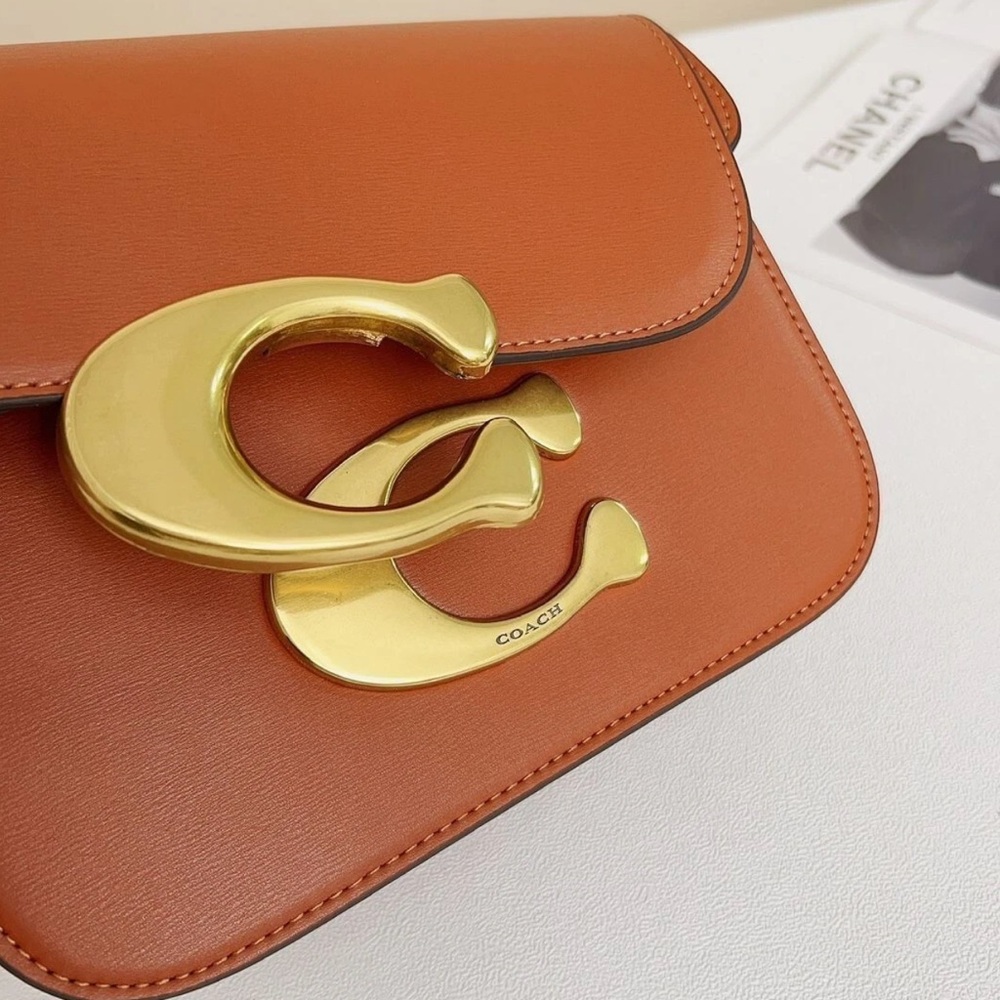 The COACH Crossbody Bag in Burnished Amber - Picture 9 of 11